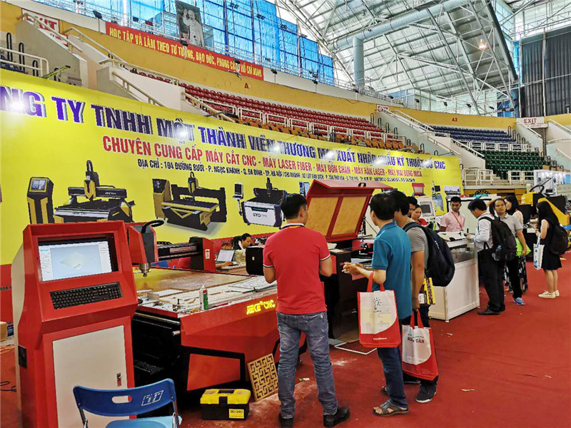 乐鱼leyu数控参加2018年8月越南展会